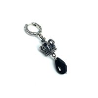 Boucle d'oreilles unique Madame Black Femme in Argent  MBORSCCORGGON02 - MBORSCCORGGON02